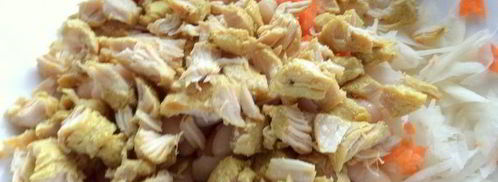 салат с курицей карри и фасолью. Шаг 7