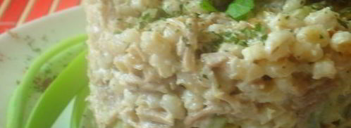 салат с перловкой жемчужный. Шаг 6