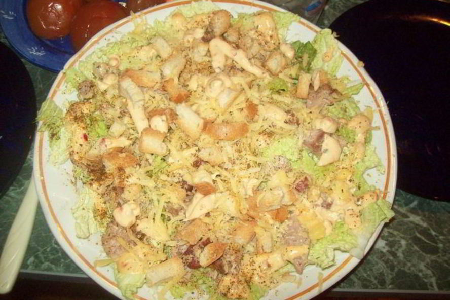 Рецепт цезарь