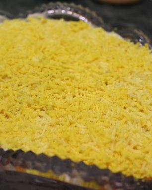 Слоеный салат из печени