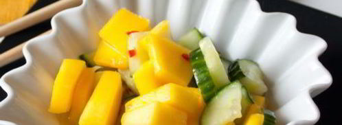 тайский салат из манго и огурца. Шаг 7