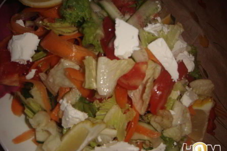 Рецепт турецкий зеленый салат