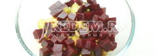 винегрет с фасолью. Шаг 4