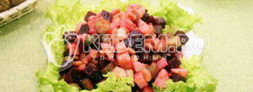 винегрет с фасолью. Шаг 5