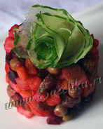 Винегрет с горошком