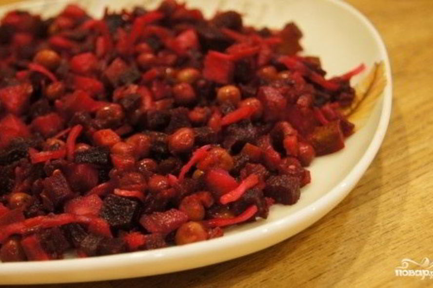 Рецепт винегрет с квашеной капустой