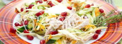 вкусный салат с курицей марта. Шаг 7