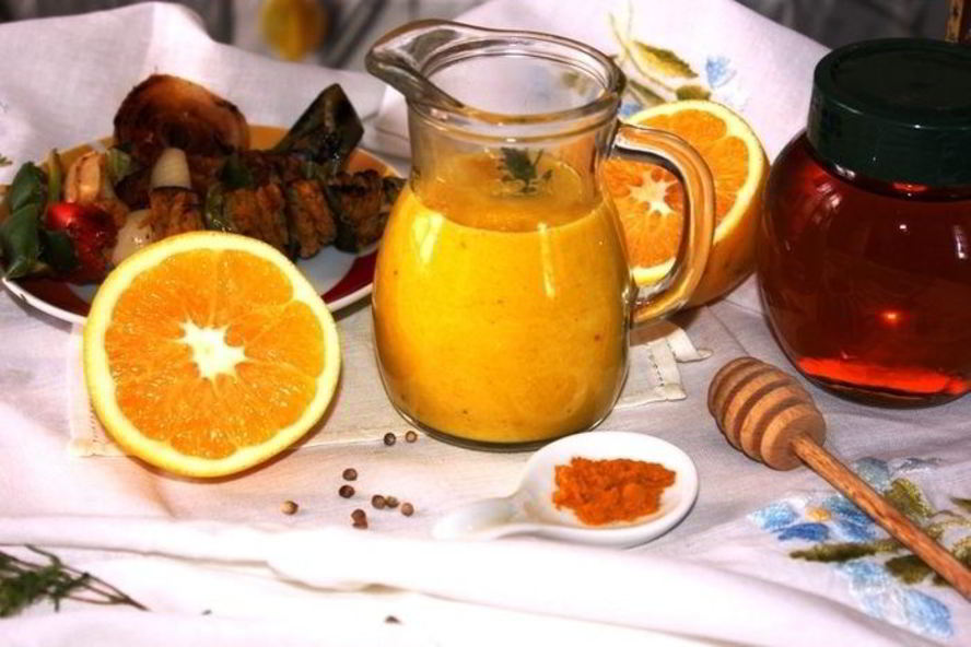 Рецепт апельсиново-медовый соус с кориандром