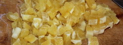 апельсиново-медовый соус с кориандром. Шаг 4