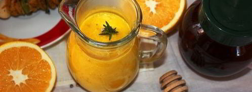 апельсиново-медовый соус с кориандром. Шаг 10