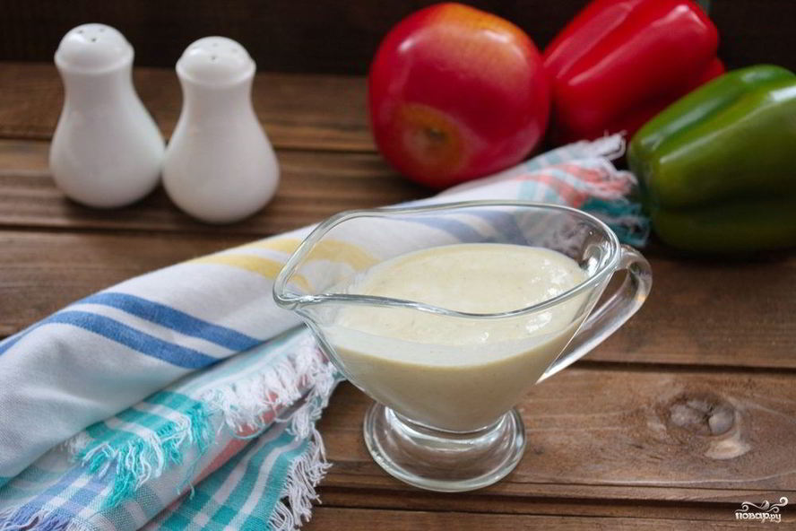 Рецепт белый соус к курице