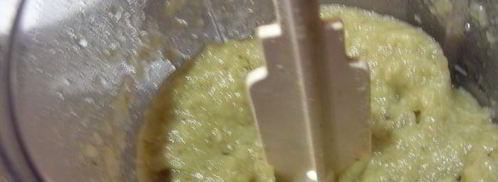 дип из запеченных баклажанов, перцев и кинзы. Шаг 3