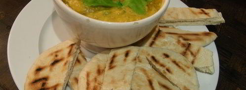 дип из запеченных баклажанов, перцев и кинзы. Шаг 7