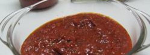 домашний томатный соус из консервированных помидоров. Шаг 2