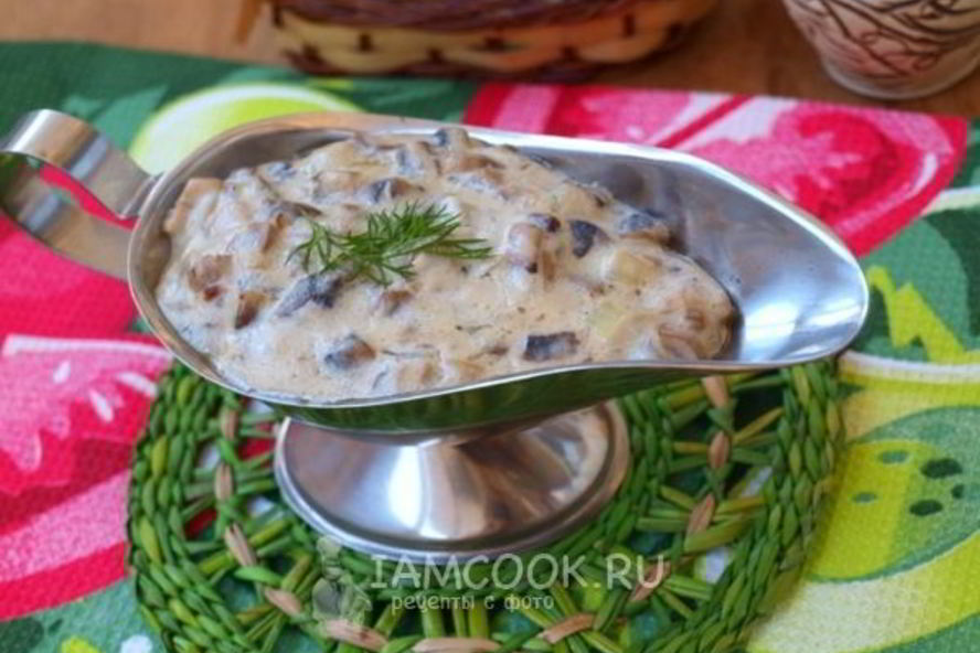Рецепт грибного соуса иза шампиньонова