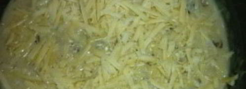 грибной соус в мультиварке. Шаг 5