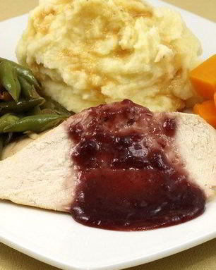 Классический клюквенный соус с портвейном