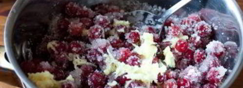 клюквенно-имбирный соус. Шаг 2