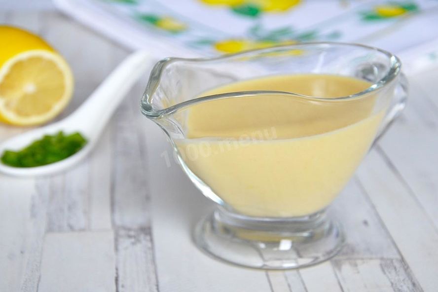 Рецепт лимонный соус