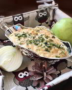 Луково-яблочный соус