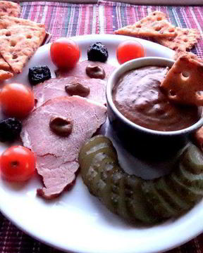 Сливочный соус с черносливом