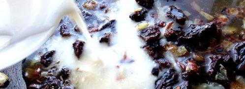 сливочный соус с черносливом. Шаг 11