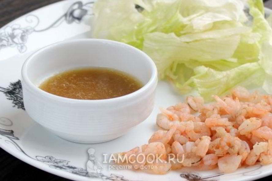 Рецепт соус для салата с креветками