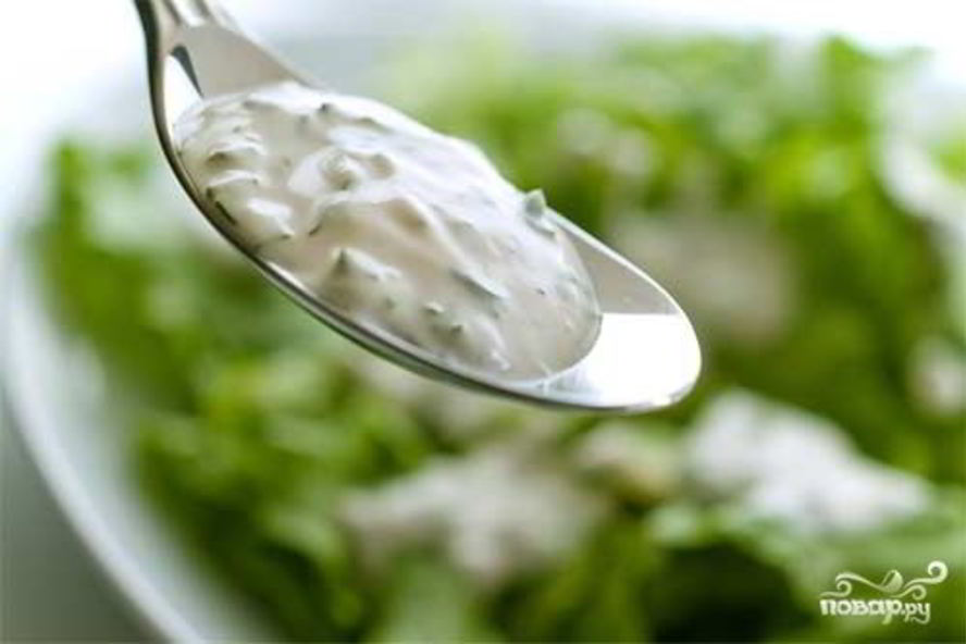 Рецепт соус йогуртовый