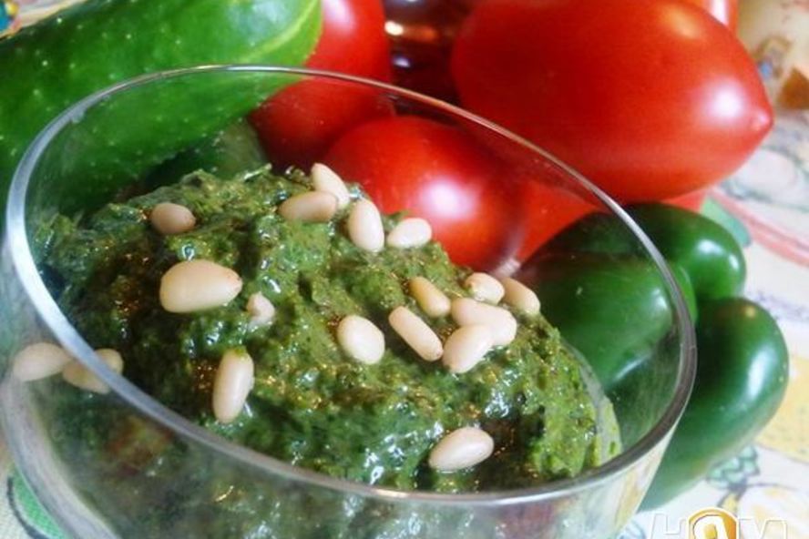 Рецепт соус из базилика и рукколы