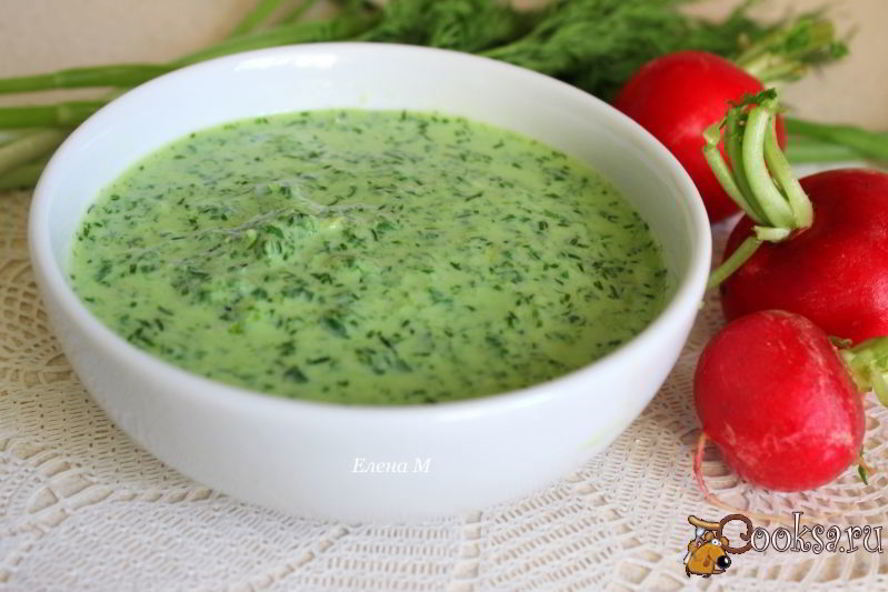Рецепт соус из ботвы редиса