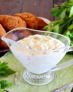 Соус к рыбным котлетам