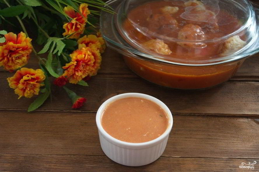 Рецепт соус к тефтелям со сметаной