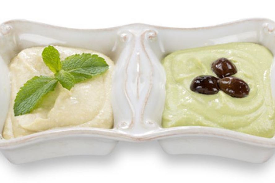 Рецепт соус хумус с мятой и оливками
