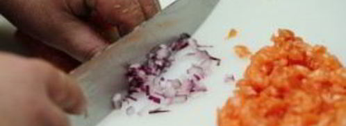 тартар из лосося. Шаг 6