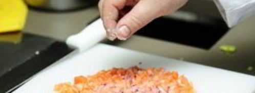 тартар из лосося. Шаг 9