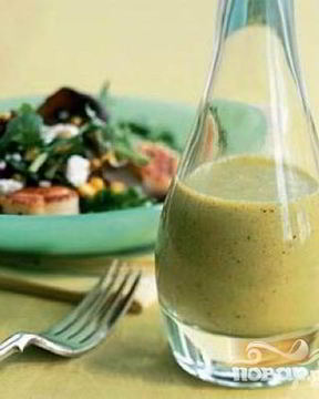 Универсальная заправка для салатов из свежих овощей