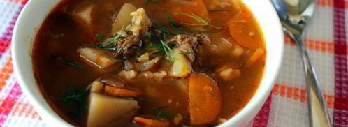 ароматный мясной суп с рисом. Шаг 6