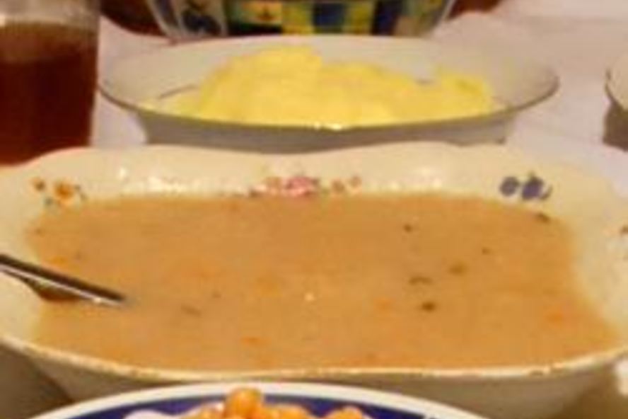 Рецепт белый борщ с грибами на закваске