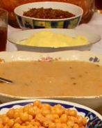 Белый борщ с грибами на закваске