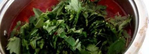 борщ из крапивы. Шаг 7