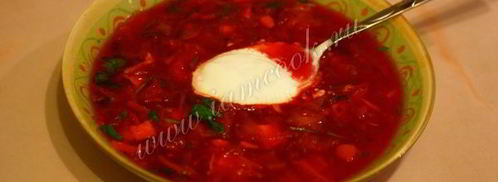 борщ на курином бульоне. Шаг 15