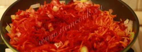 борщ на курином бульоне. Шаг 11