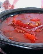 Борщ с белыми грибами