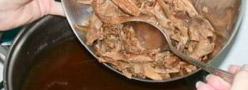 борщ с белыми грибами. Шаг 2