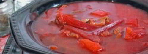 борщ с белыми грибами. Шаг 6