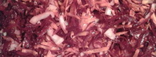 борщ с бутербродами из сала. Шаг 2