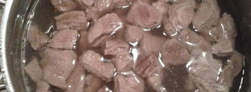 борщ с бутербродами из сала. Шаг 4