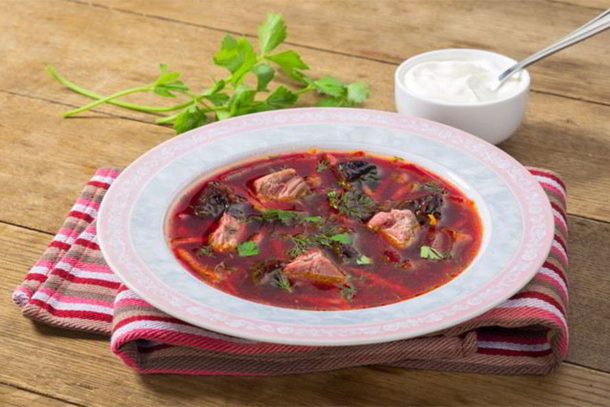 Рецепт борщ с черносливом