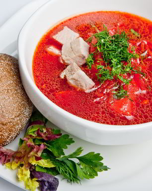 Борщ с говядиной в мультиварке