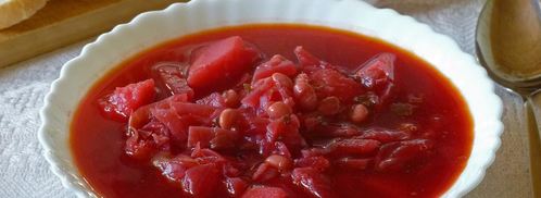 борщ с консервированной фасолью. Шаг 19